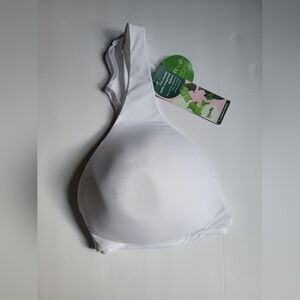 Women's White Plunge Bra SIZE XL